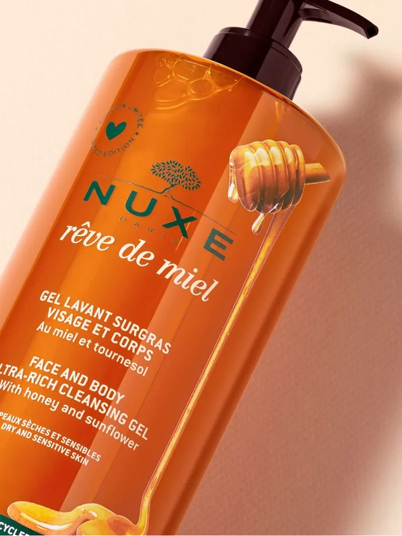 Nuxe Reve de Miel Face & Body Cleansing Gel - limited edition