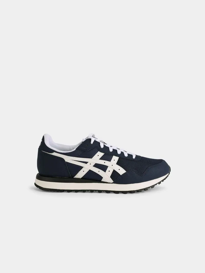 Mens Asics Tiger Runner II Navy/Cream Sneaker