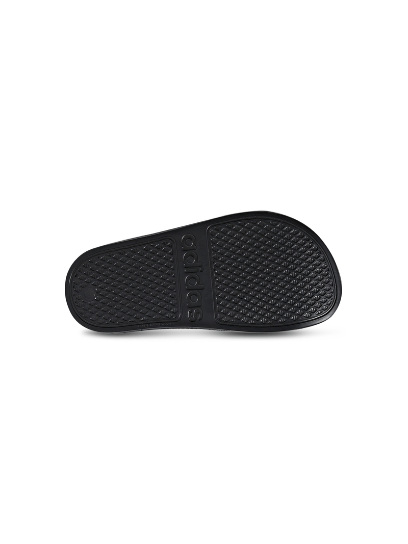 Junior Grade School adidas Adilette Aqua Black/White Slide