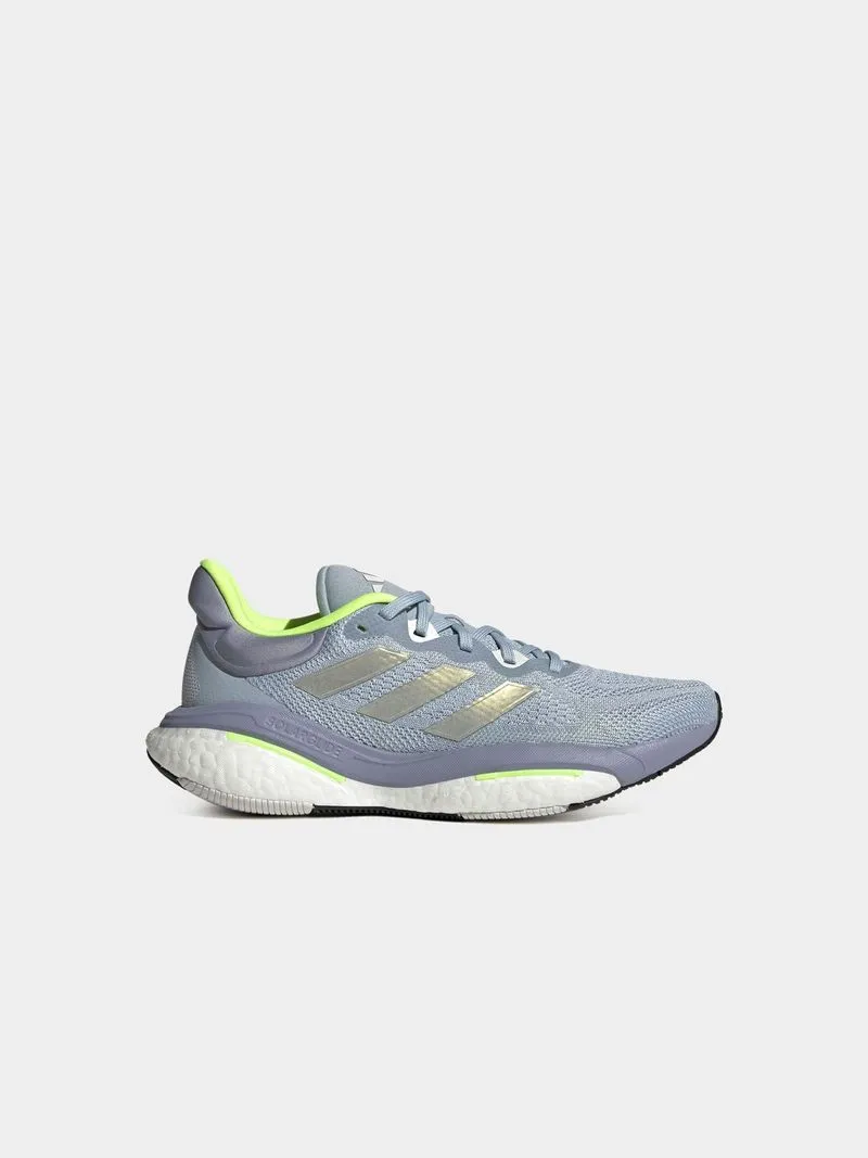 Women's adidas Solarglide 6 Wonder Blue Running Shoes
