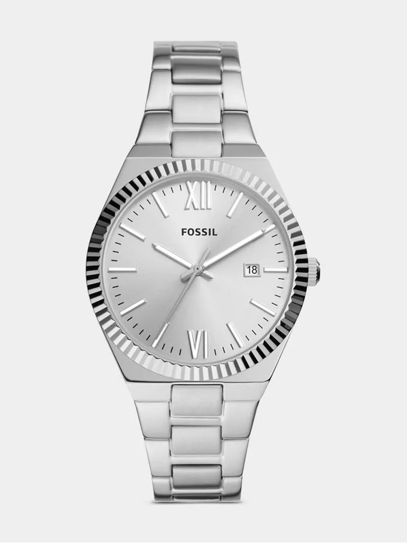 Fossil Scarlette Stainless Steel Bracelet Watch