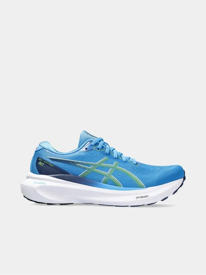 Mens Asics Gel-Kayano 30 Waterscape/Electric Lime Running Shoess