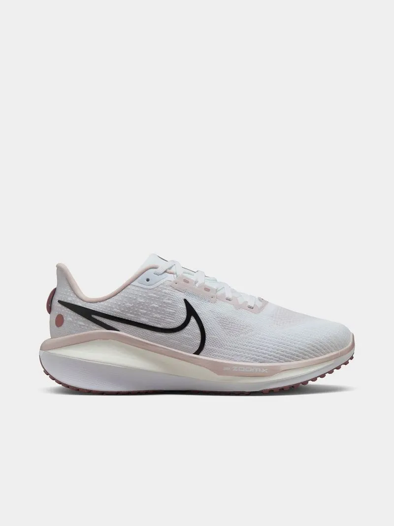 Womens Nike Vomero 17 Platinum Violet White/Black Running Shoes