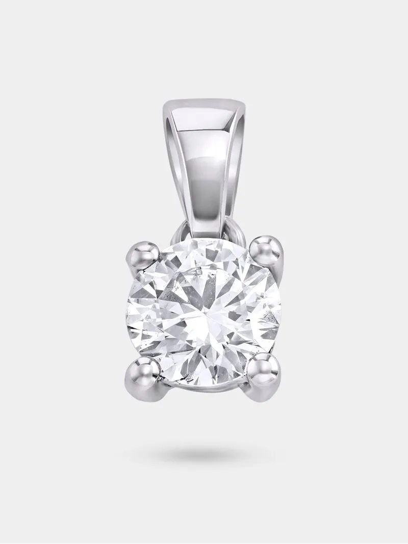 White Gold 0.25ct Diamond Women’s Pendant