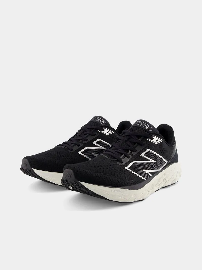 Mens New Balance Fresh Foam X 880v14 Black/White Running Shoes