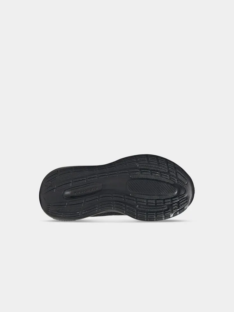 Junior Pre School adidas Run Falcon 3.0 Black Running Shoes