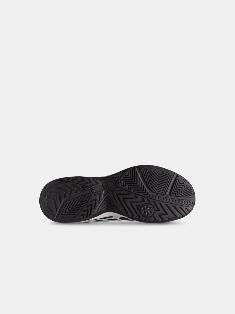 Mens Asics Court Slide Black/White Tennis Shoes