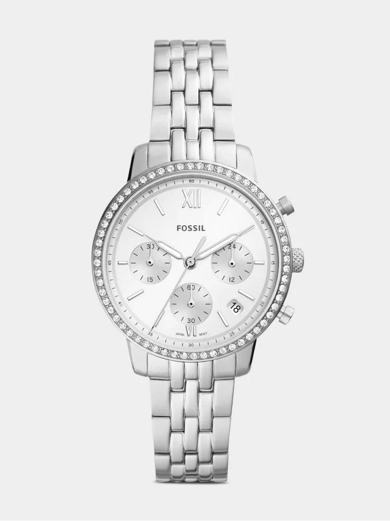 Fossil Women's Neutra Stainless Steel Chronograph Bracelet Watch