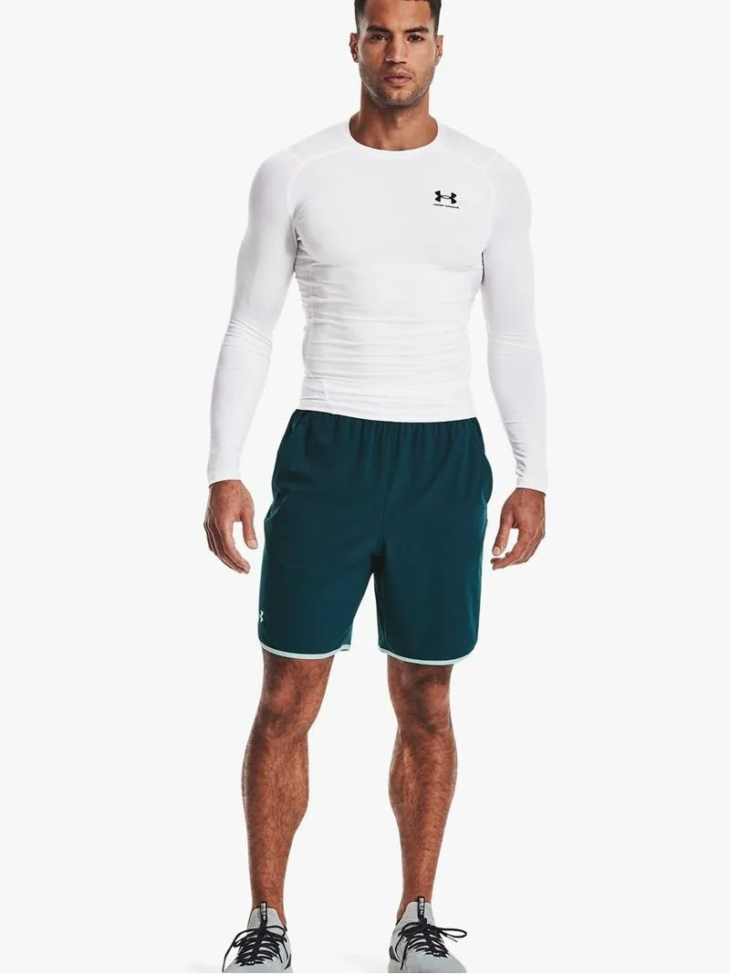 Men's Under Armour HeatGear COMPRESSION Long Sleeve White Top