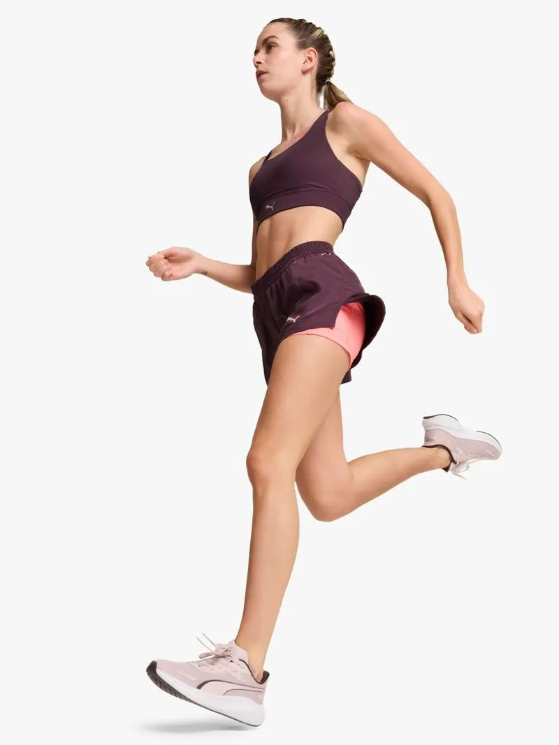 Womens Puma Skyrocket Lite Mauve/Plum Running Shoes