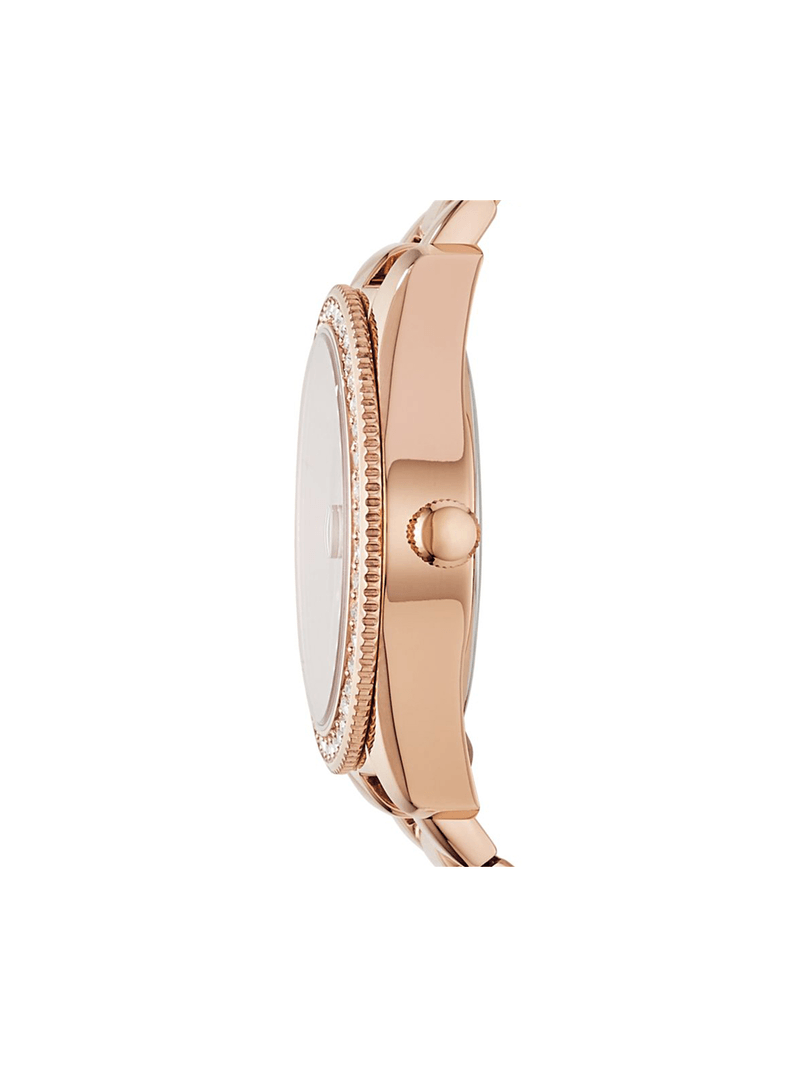 Fossil Women's Scarlette Three-Hand Date Rose Toned Watch