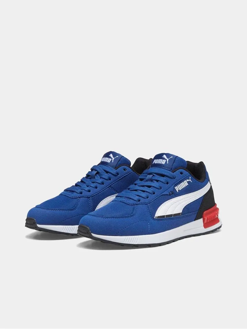 Junior Grade-School Graviton Blue/White/Red Sneakers