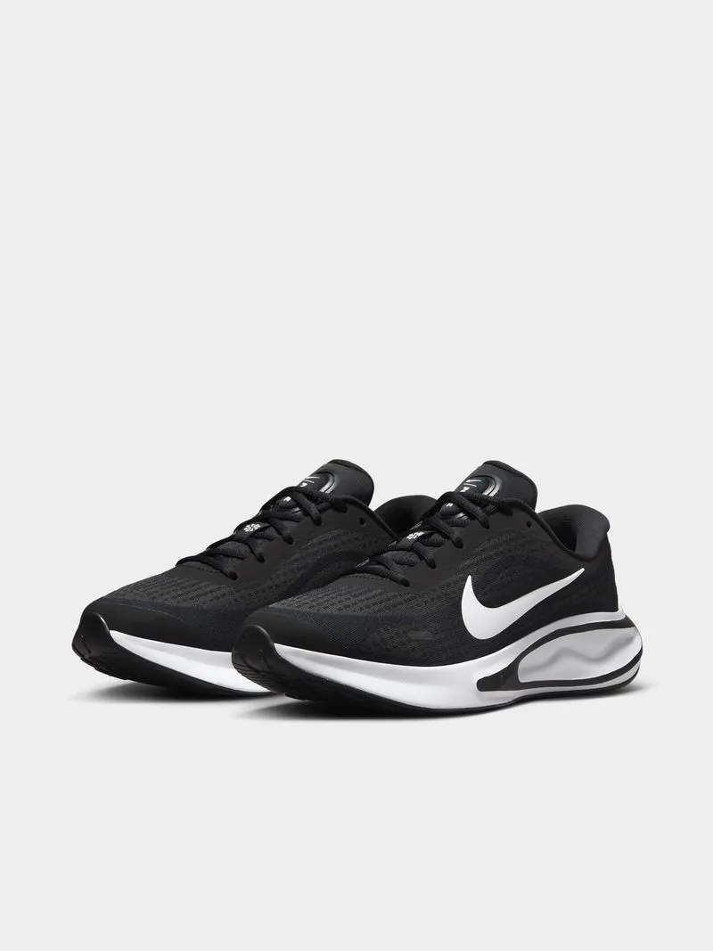 Womens Nike Journey Run Black/White Running Shoes
