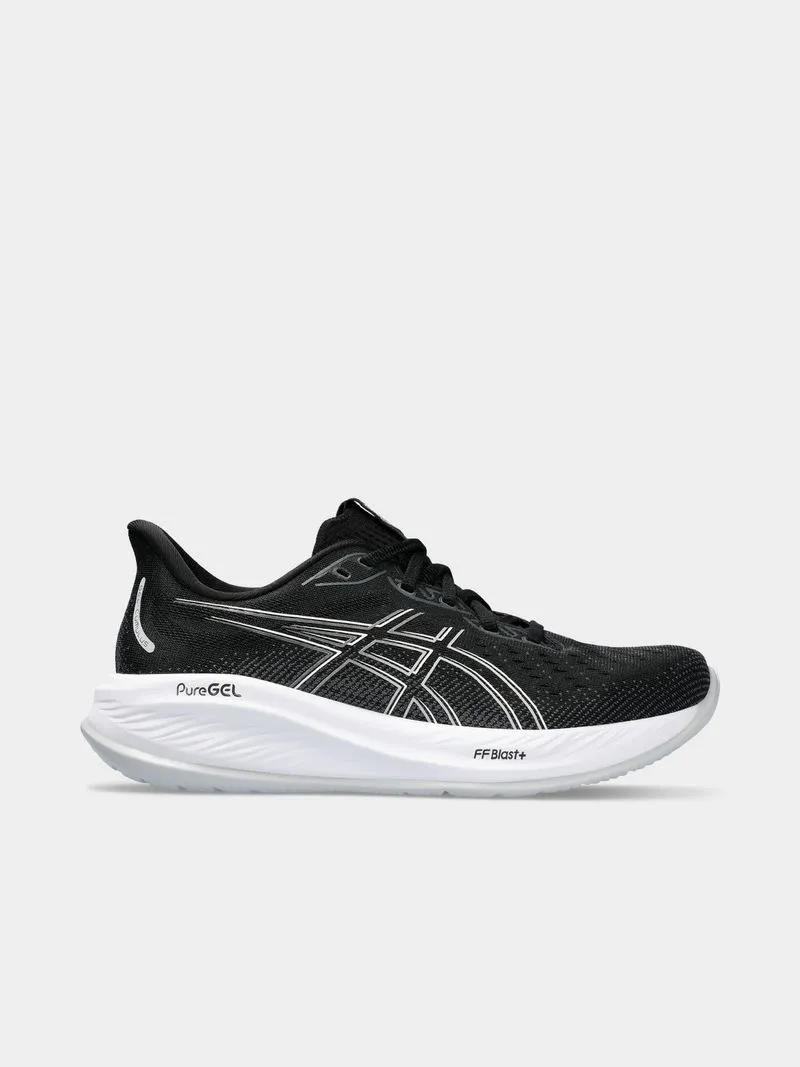 Womens Gel-Cumulus 26 Black/Concrete Running Shoes