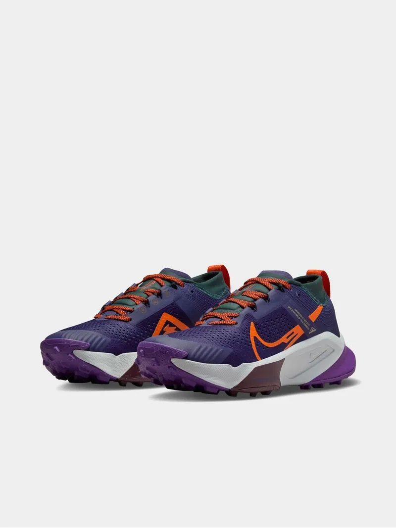 Womens Nike ZoomX Zegama Trail Purple Ink Trail Running Shoes