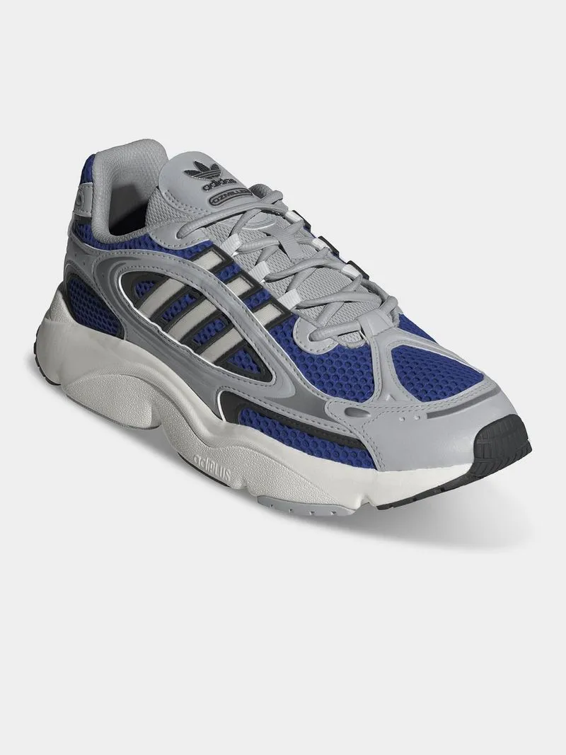 adidas Originals Men's Ozmillen Grey/Blue Sneaker