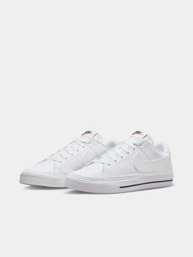 Womens Nike Court Legacy Next Nature White Sneakers