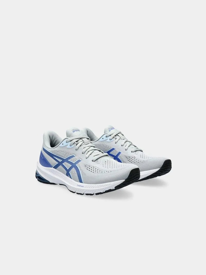 Womens Asics GT-1000 12 Pedmont Grey/Light Blue Runnng Shoes
