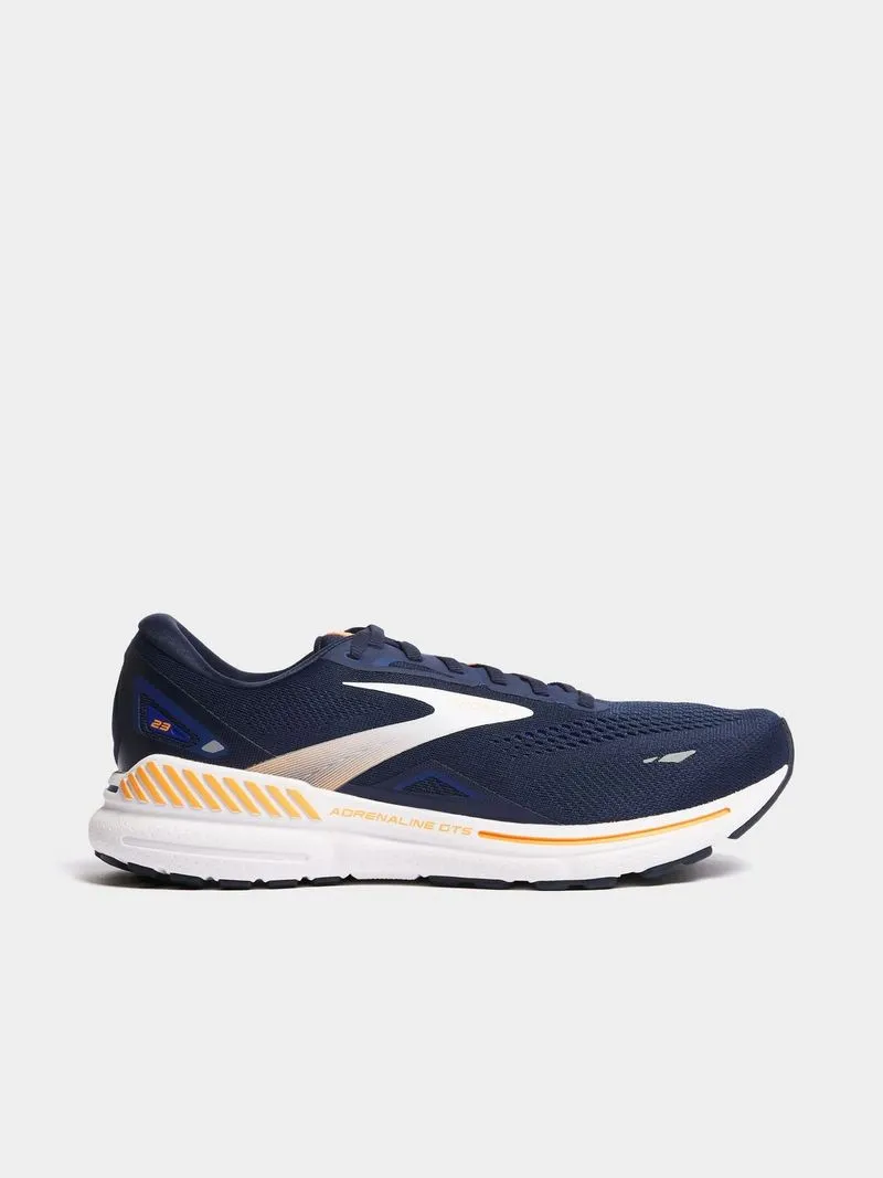 Mens Brooks Adrenaline GTS 23 Navy/Orange Running Shoes