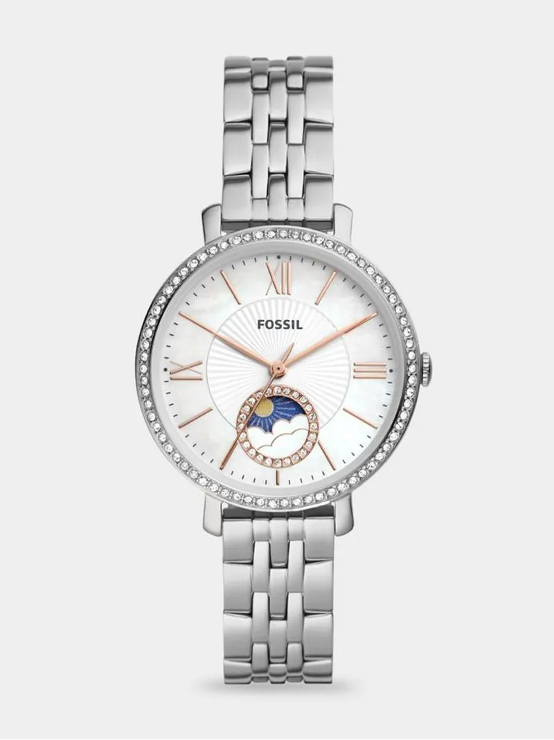 Fossil Women's Jacqueline Stainless Steel Bracelet Analogue Watch