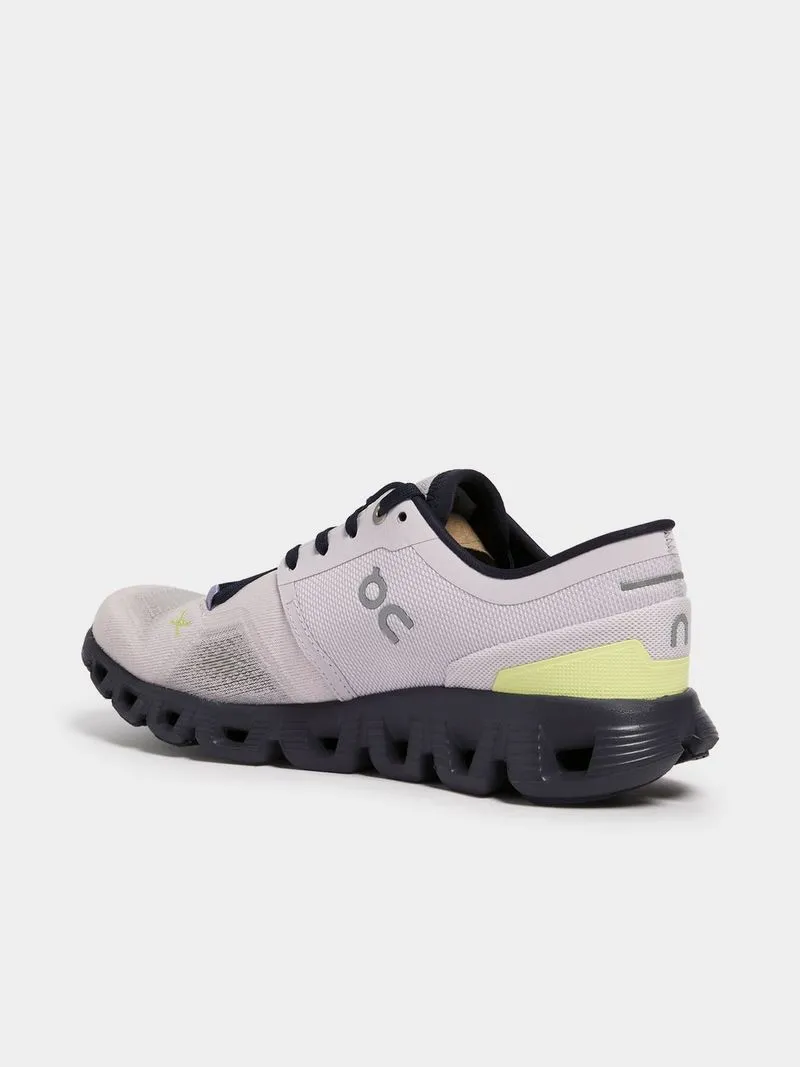 Womens On Running Cloud X 3.0 Orchid/Iron Running Shoes
