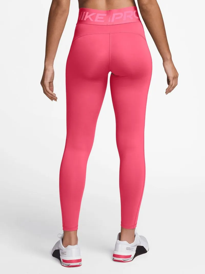 Womens Nike Pro Sculpt High-Waisted Full-Length Pink Tights