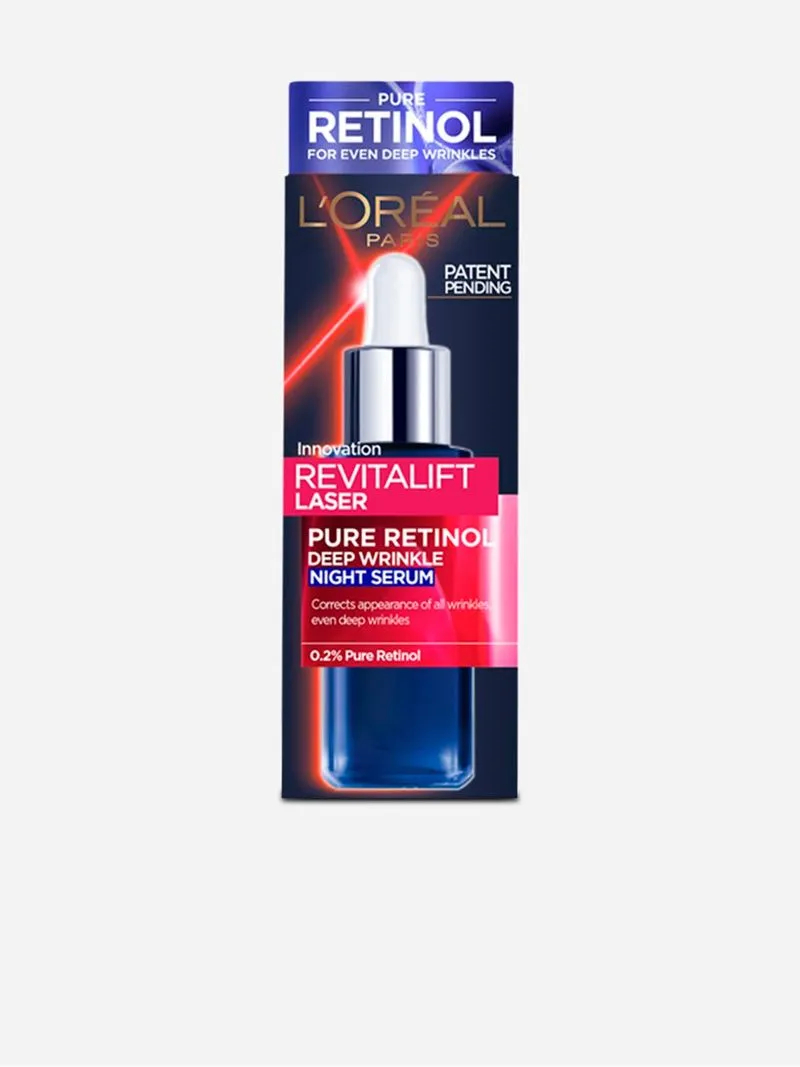 L'Oréal Revitalift Laser 0.2% Pure Retinol Deep Wrinkle Night Serum