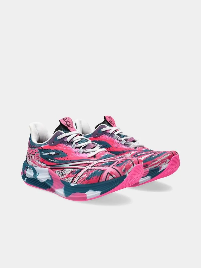 Womens Asics Noosa Tri 15 Restful Teal/Hot Pink
