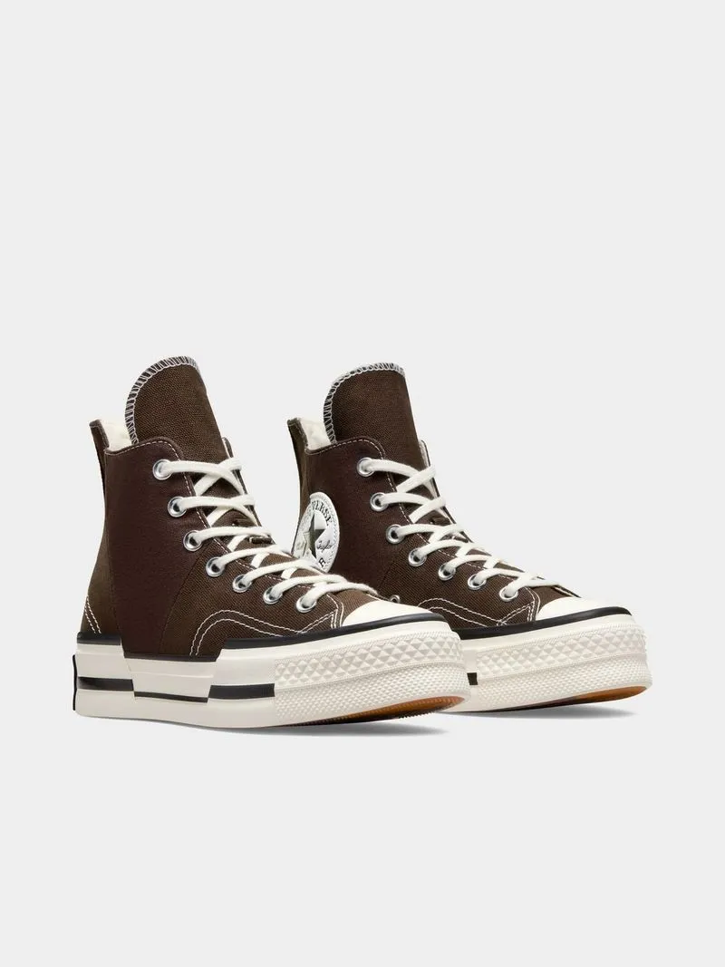 Converse Men's Chuck 70 Plus Brown/White Sneaker