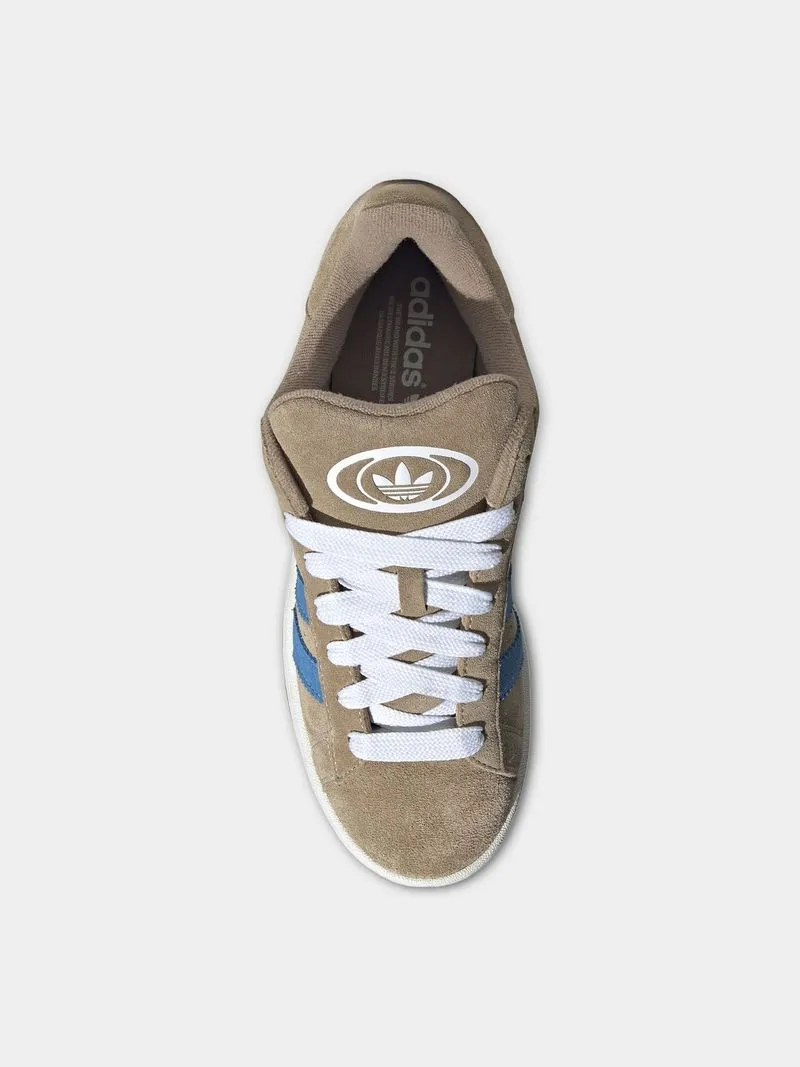 adidas Originals Men's Campus Tan/Blue Sneaker