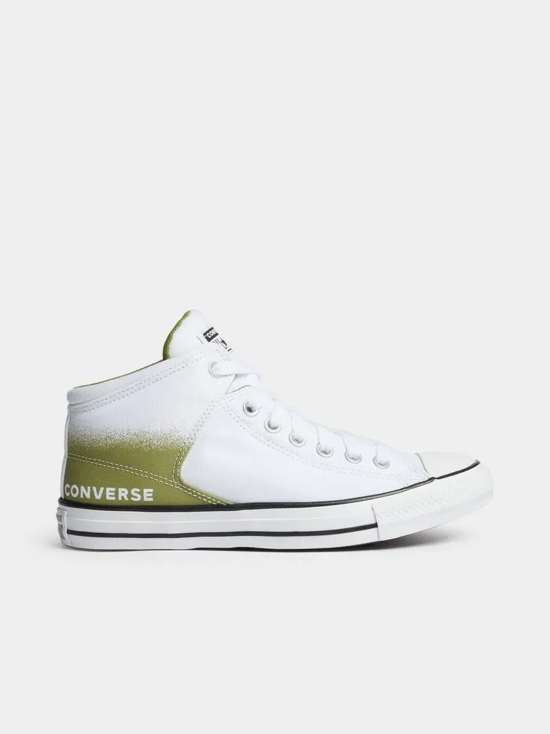 Men's Converse Chuck Taylor All Star Hi Street White/Green Sneaker