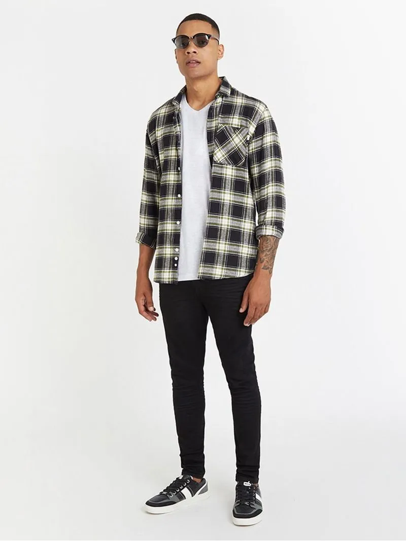 Men's Relay Jeans Super Skinny Sustainable Black Jean