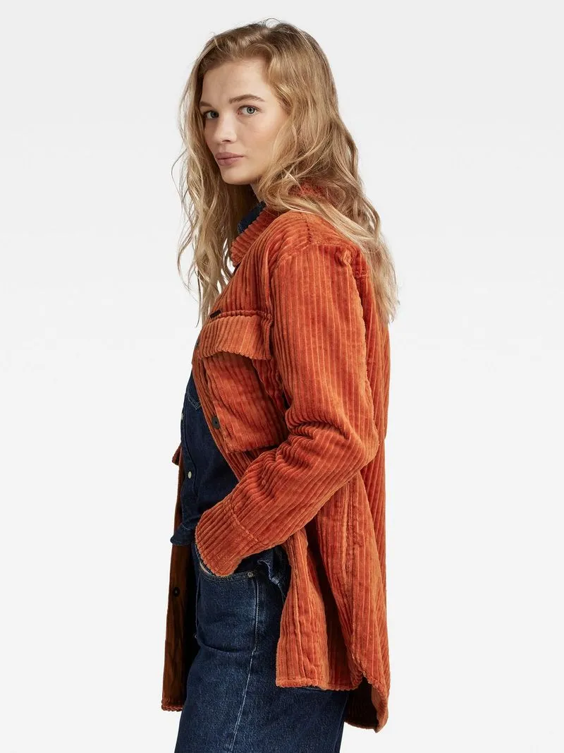 G-Star Woman's Regular Boyfriend Rooibos Overshirt