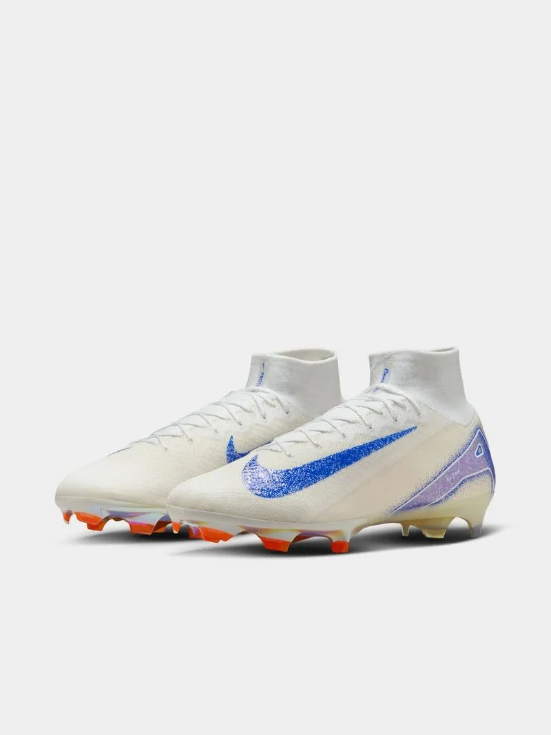 Mens Nike Mercurial Superfly 10 Elite Blueprint White/Blue Boots