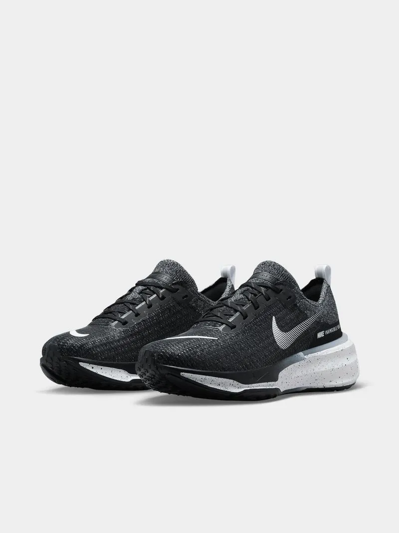 Mens Nike Invincible 3 Black/White Running Shoes