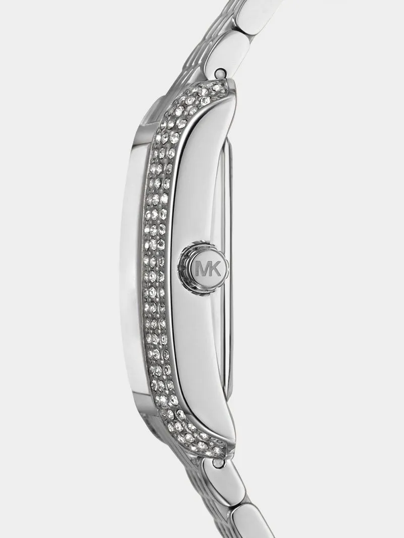 Michael Kors Emery Blue Dial Stainless Steel Bracelet Watch