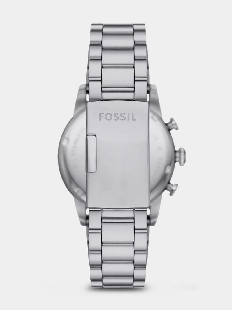 Fossil Sport Tourer Navy Dial Stainless Steel Bracelet Chronograph Watch