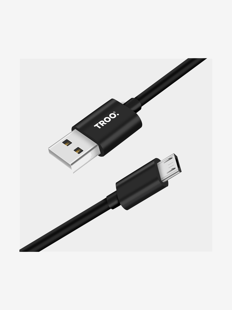 TROO Certified Fast Charge 30W USB to Micro Cable - 1 m