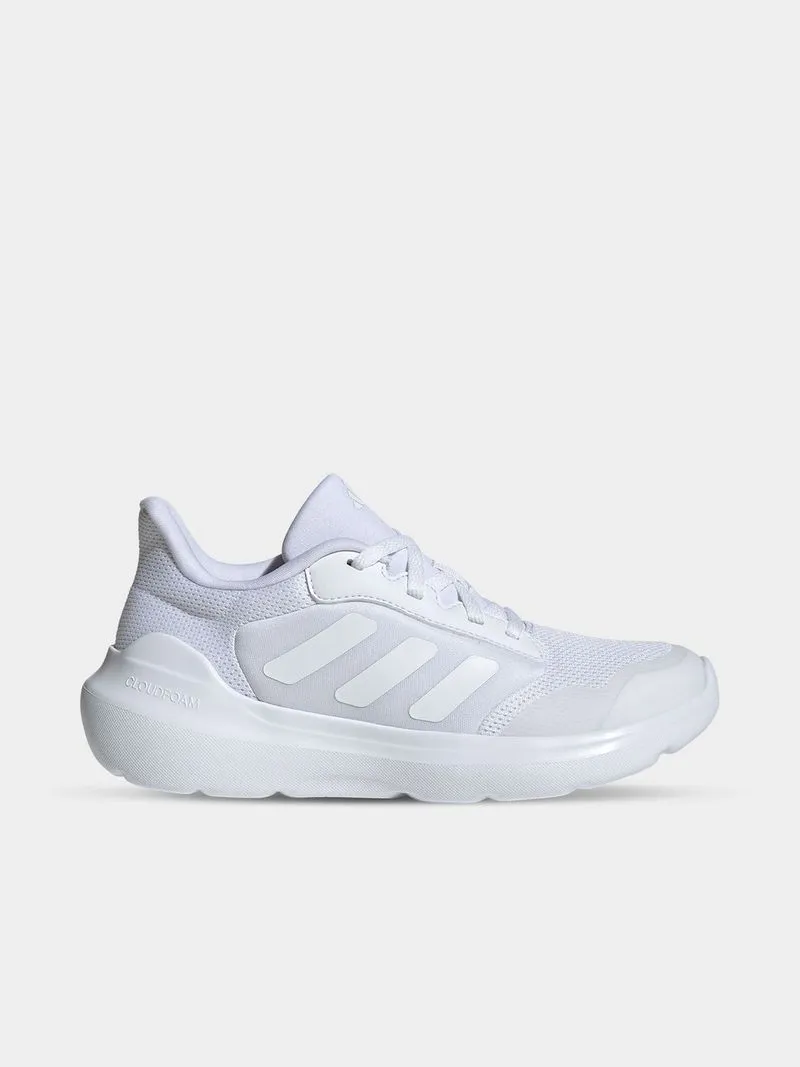 Junior Grade School adidas Tensaur Run 3.0 White/Black Running Shoes