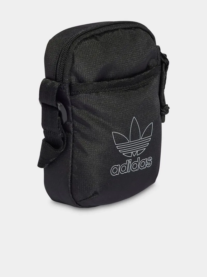 adidas Originals Unisex Adicolor Festival Black Bag