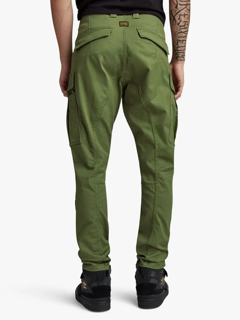 G-Star Men's Zip Pocket 3D Skinny Cargo Green Pants