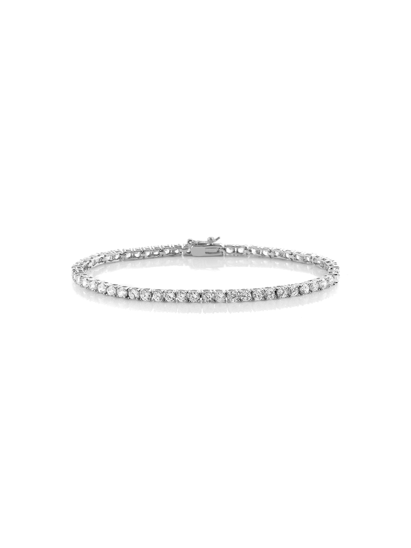 Cheté Sterling Silver & Cubic Zirconia Classic Tennis Bracelet