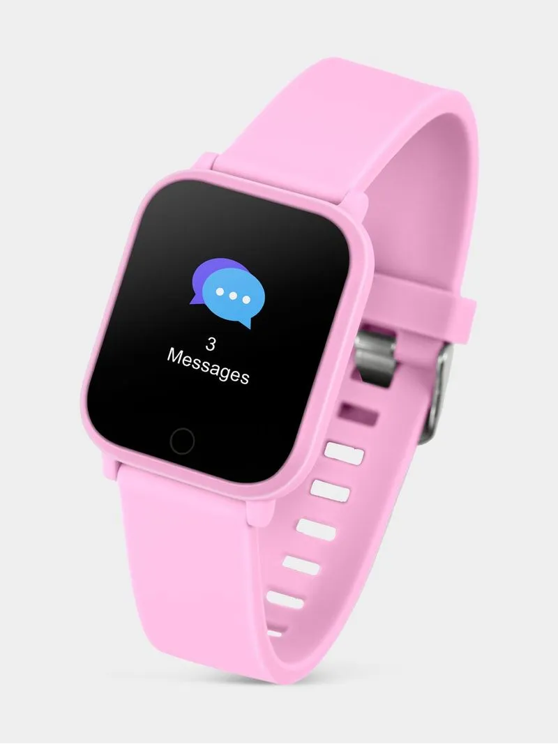 Reflex Active Series 10 Pink Silicone Smartwatch