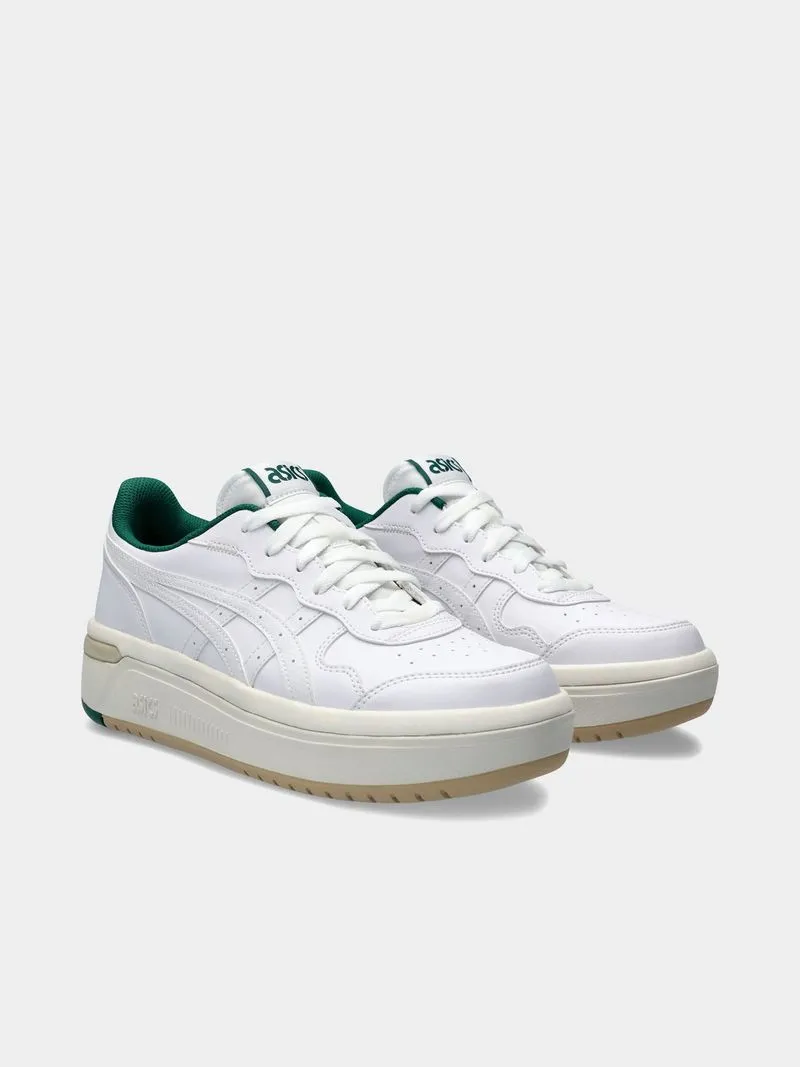 Womens Asics Japan White/Jewel Green Sneakers
