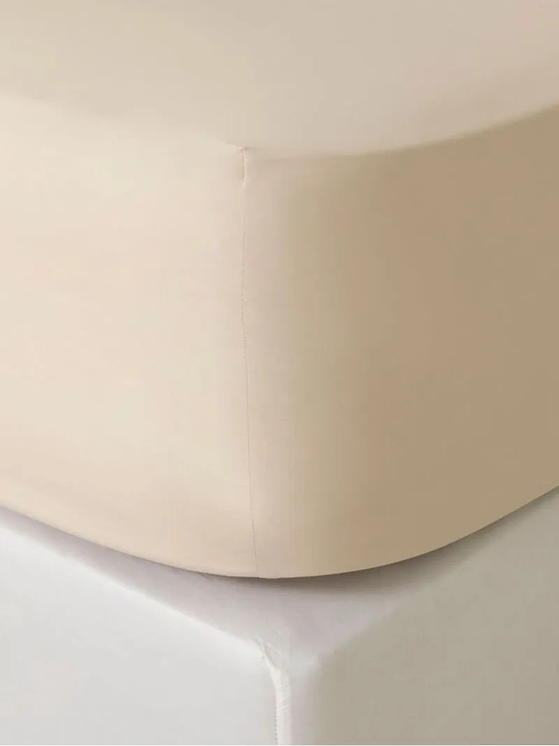 Granny Goose Most Breathable 200 Thread Count Cotton Flat Sheet Natural