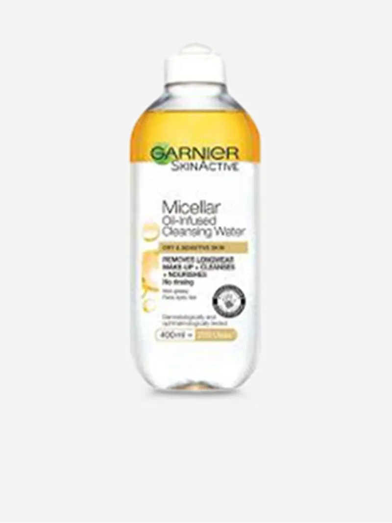 Garnier Micellar Cleansing Water & Makeup Remover Oil Infuse Dry Skin