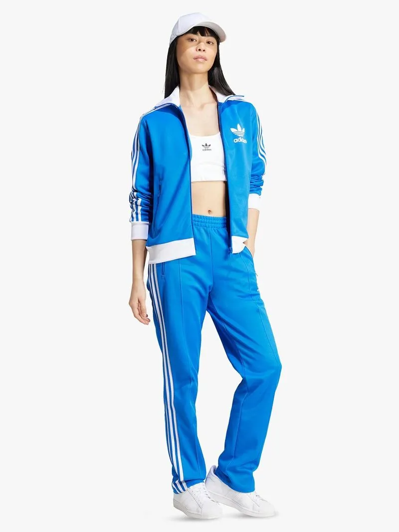 adidas Originals Women's Beckenbauer Blue Track Pants