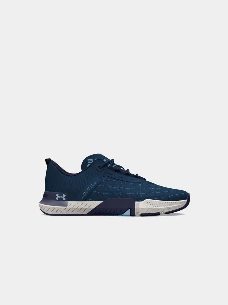 Mens Under Armour Tribase Reign 5 Blue/Navy Training Shoes