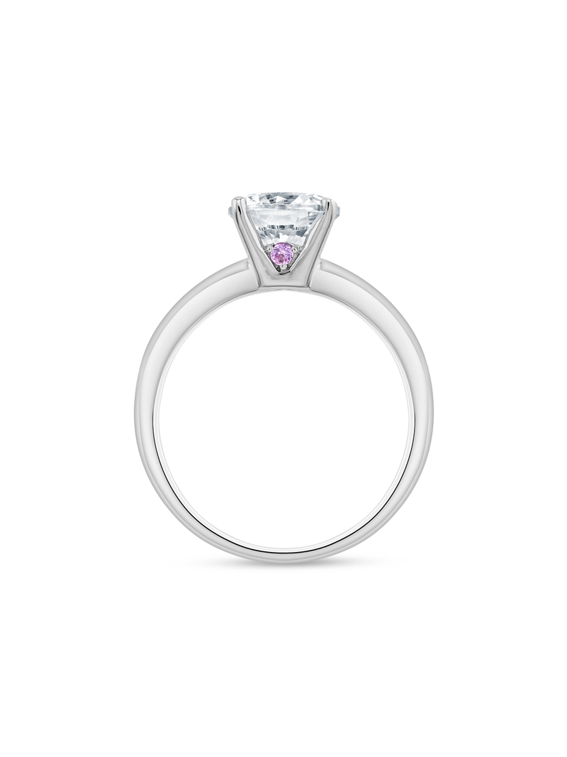 White Gold 1.50ct Moissanite Solitaire Women’s Ring