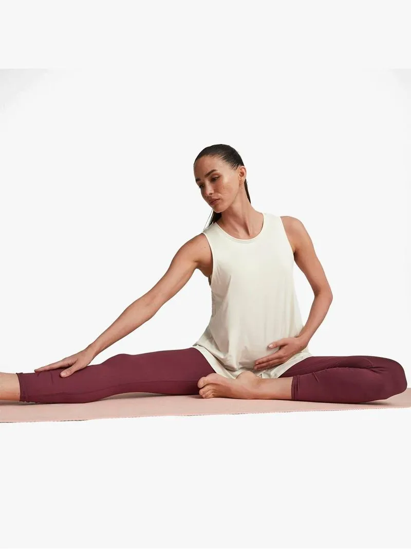 Womens Puma Maternity Studio Trend Relaxed Stone Tank